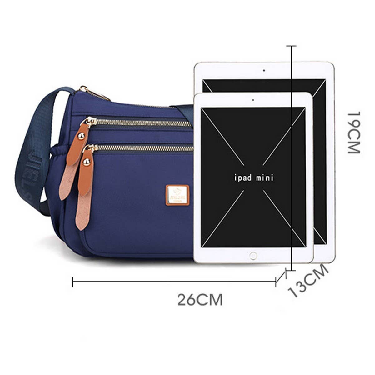 NEW OXFORD CANVAS TRAVEL SHOULDER BAG