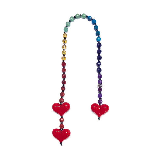 CWMM8692_COLORFUL NICHE FASHION ALL-MATCH LOVE PENDANT
