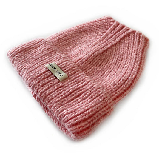 ADULT KNITTED HAT CUTE SOLID COLOR LADIES_CWAH2054