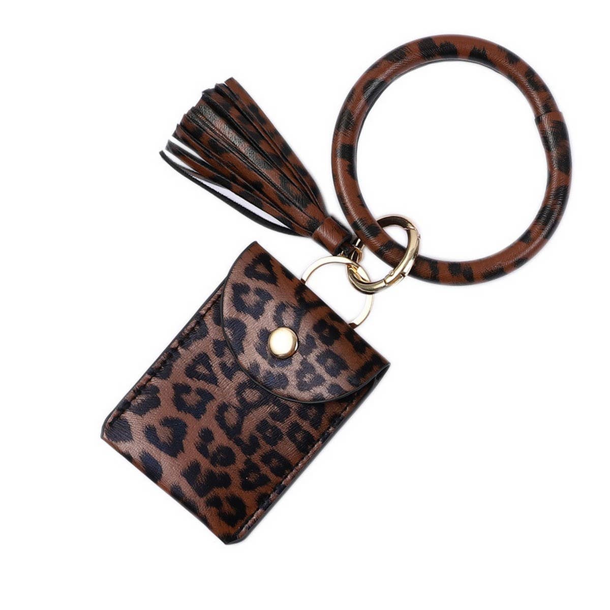 Personalized PU Keychain Bangle Wallet_CWAB5004