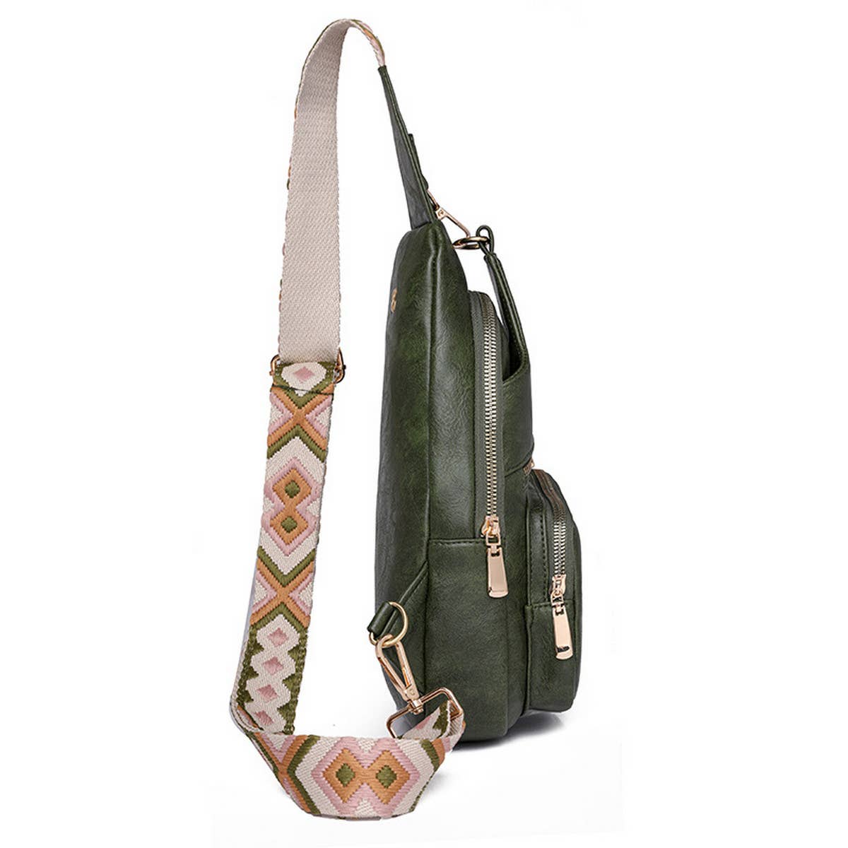OUTDOOR SPORTS SOLID COLOR MESSENGER BAG CHEST BAG_CWAB2703