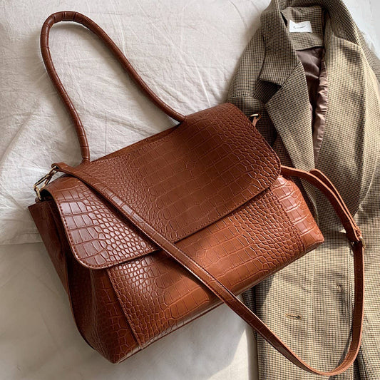 WOMEN LEATHER TOTE BAG SHOULDER BAG_CWAB1385