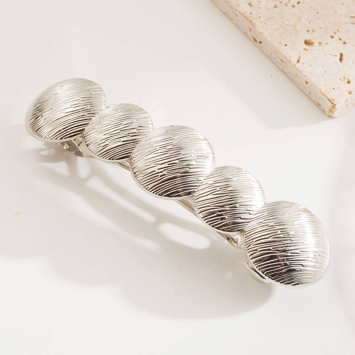 Elegant Alloy Bow Spring Hair Clip for Women