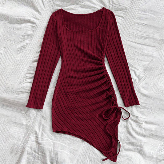 FASHION EVERYTHING SIMPLE PURE WIND DRESS