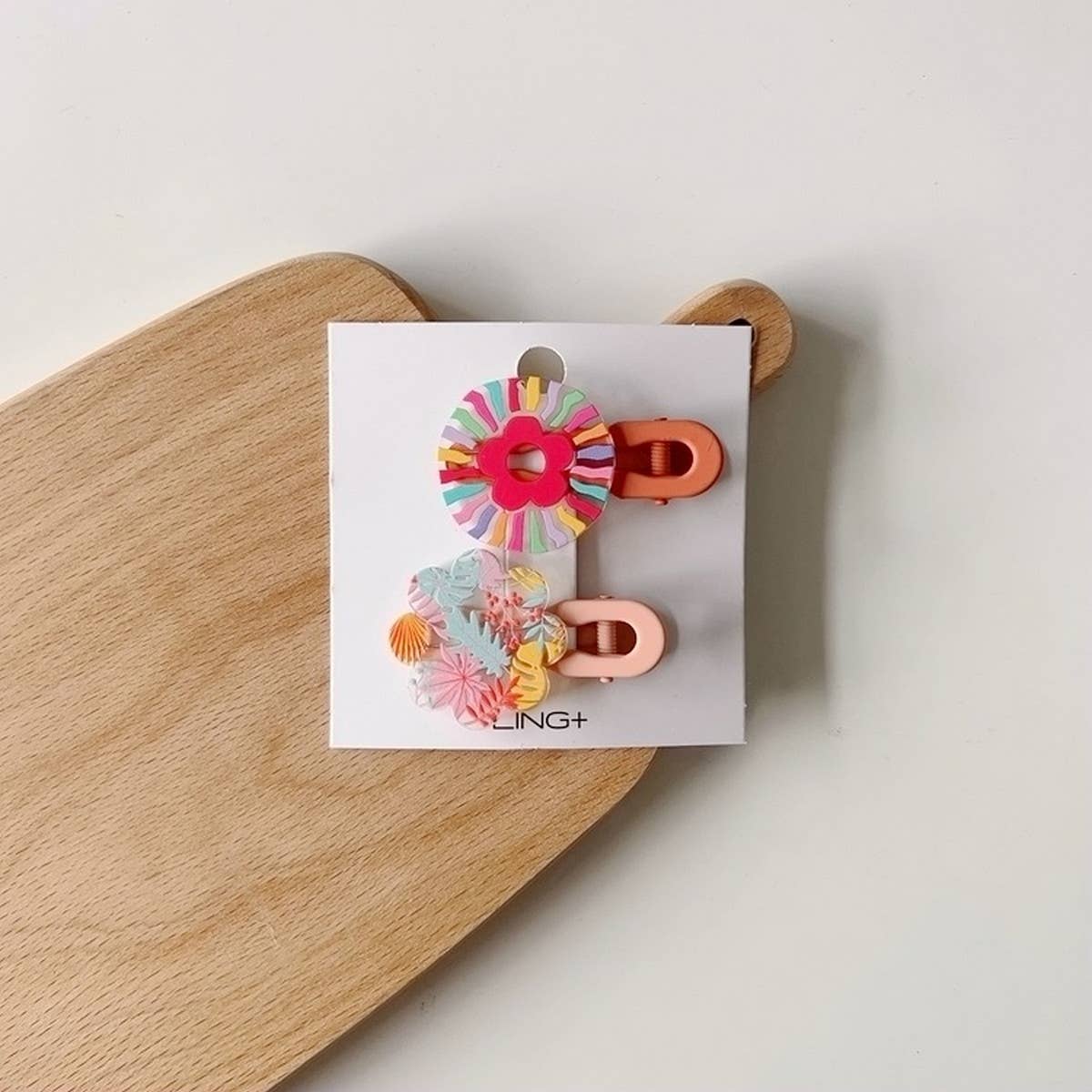 CHILDREN'S NEW GEOMETRIC COLOR MATCHING HAIRPIN_CWAHA1813