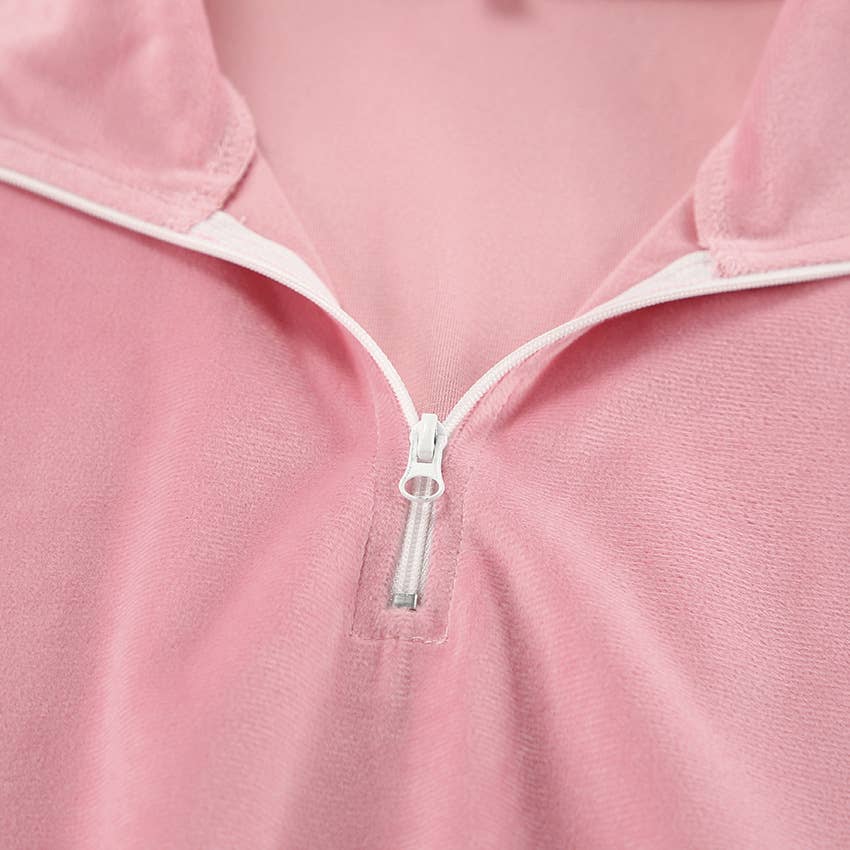 CWSTB1403_ALL SOLID COLOR FASHION SWEATSHIRT TRACKSUIT