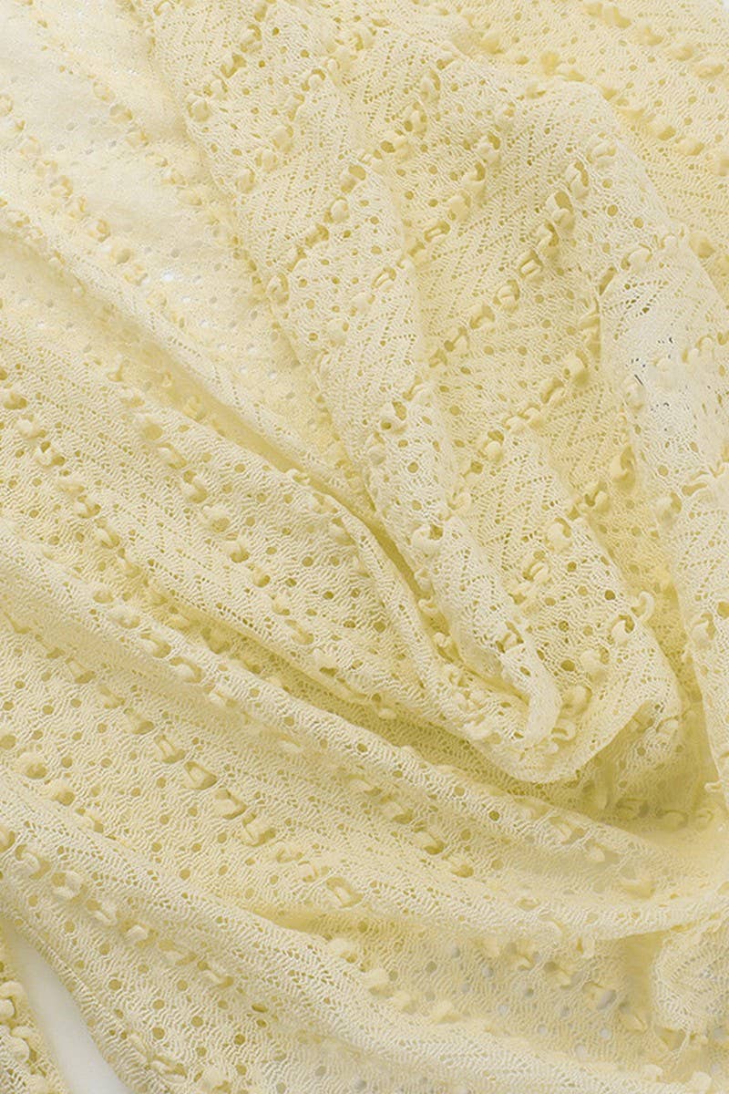 CWTBLL3294_SOLID COLOR LONG SLEEVE TOP WITH PUFF COLLAR