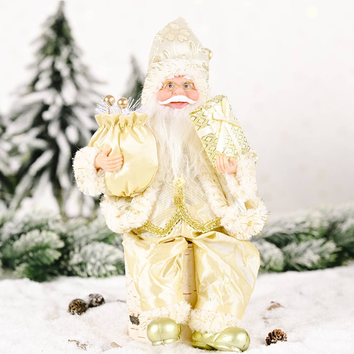 CWASC1950_CHRISTMAS DOLL SANTA CLAUS DOLL DECORATION