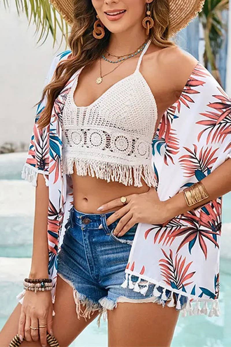 CWOCAS0065_TASSEL PRINT SUNSCREEN LOOSE SHIRT