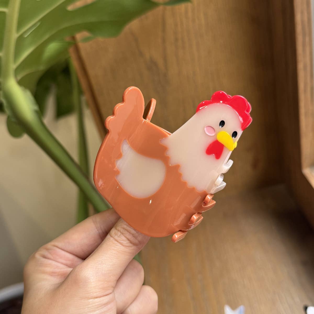 CWAHA4503_WOMEN'S SWEET DOPAMINE FARM HAIR CLIP