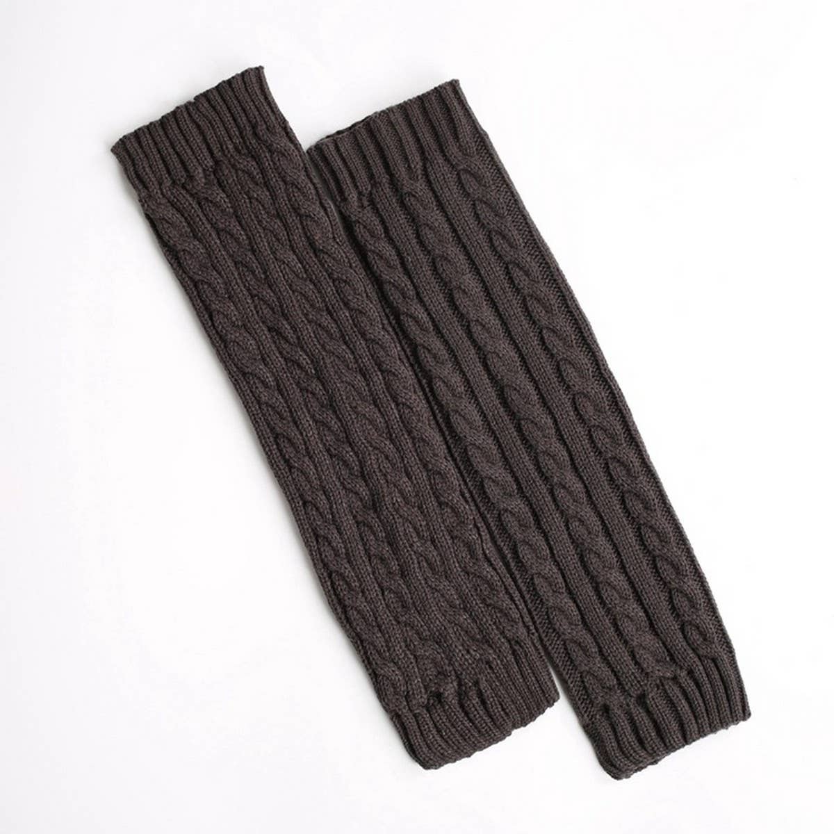 KNITTED AUTUMN AND WINTER WARM LEG WARMERS
