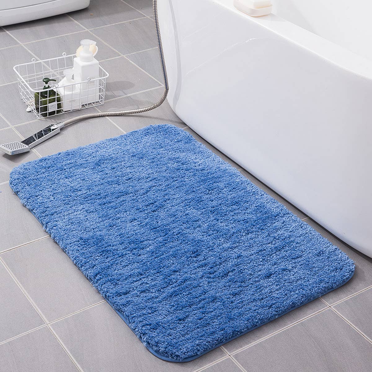WATER-ABSORBENT NON-SLIP THICK BATHROOM MAT