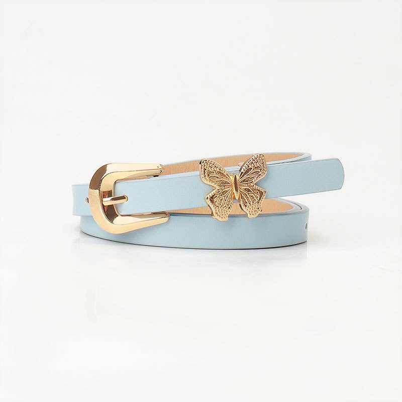 Butterfly-decorated versatile dress belt