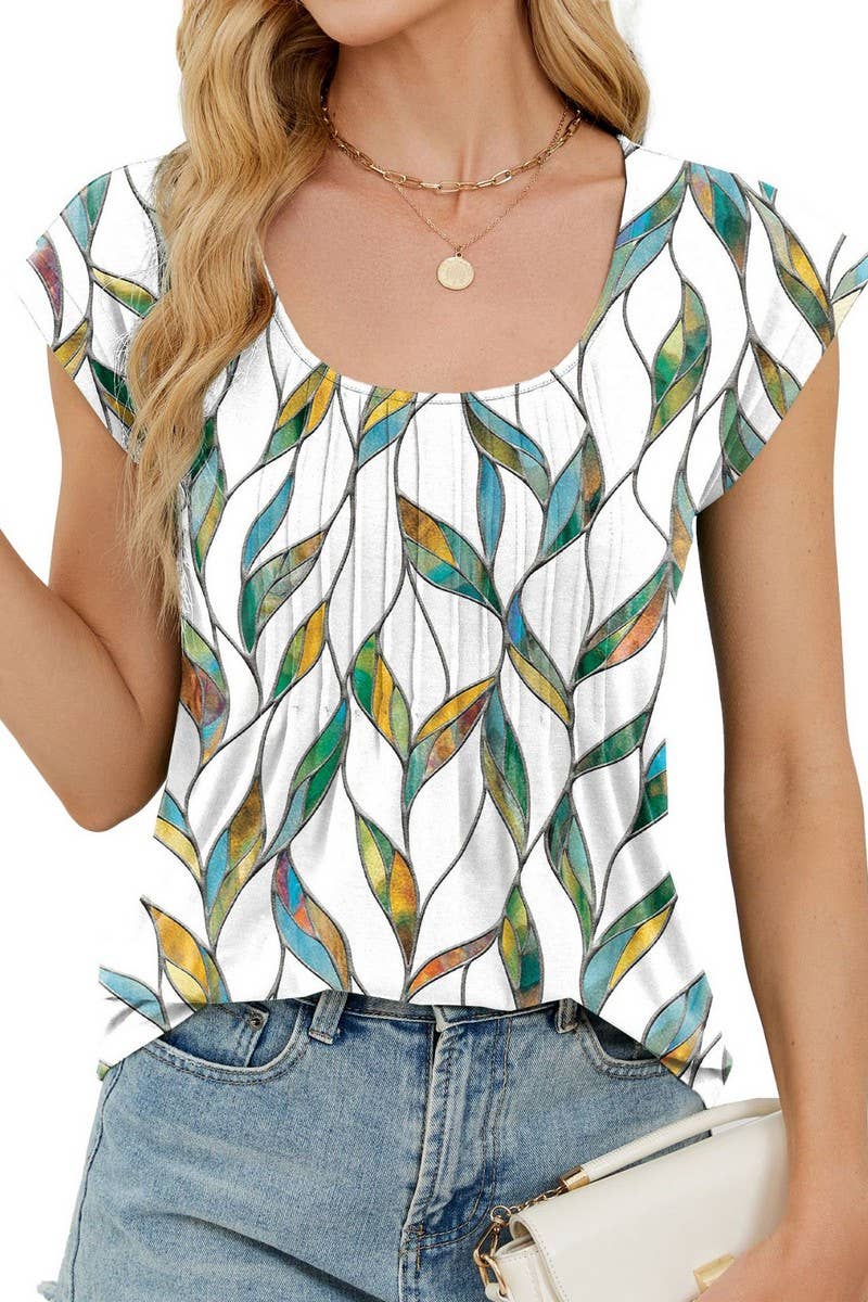 CWTTS1320_SPRING AND SUMMER CASUAL LOOSE T-SHIRT