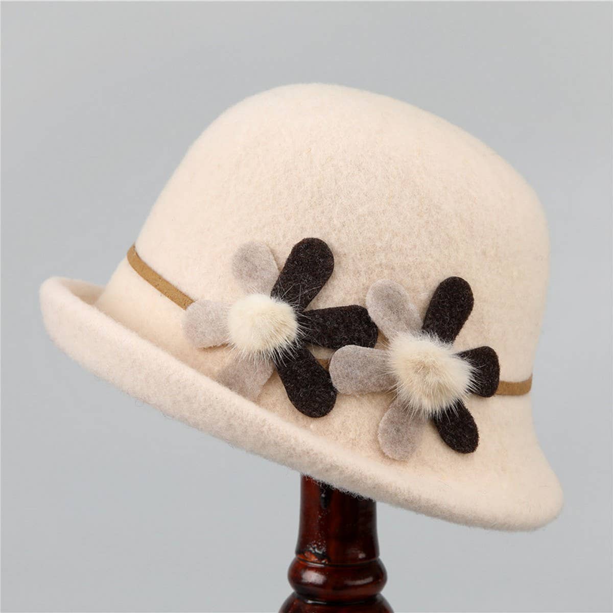 AUTUMN AND WINTER WARM THICK BUCKET HAT_CWAH1797
