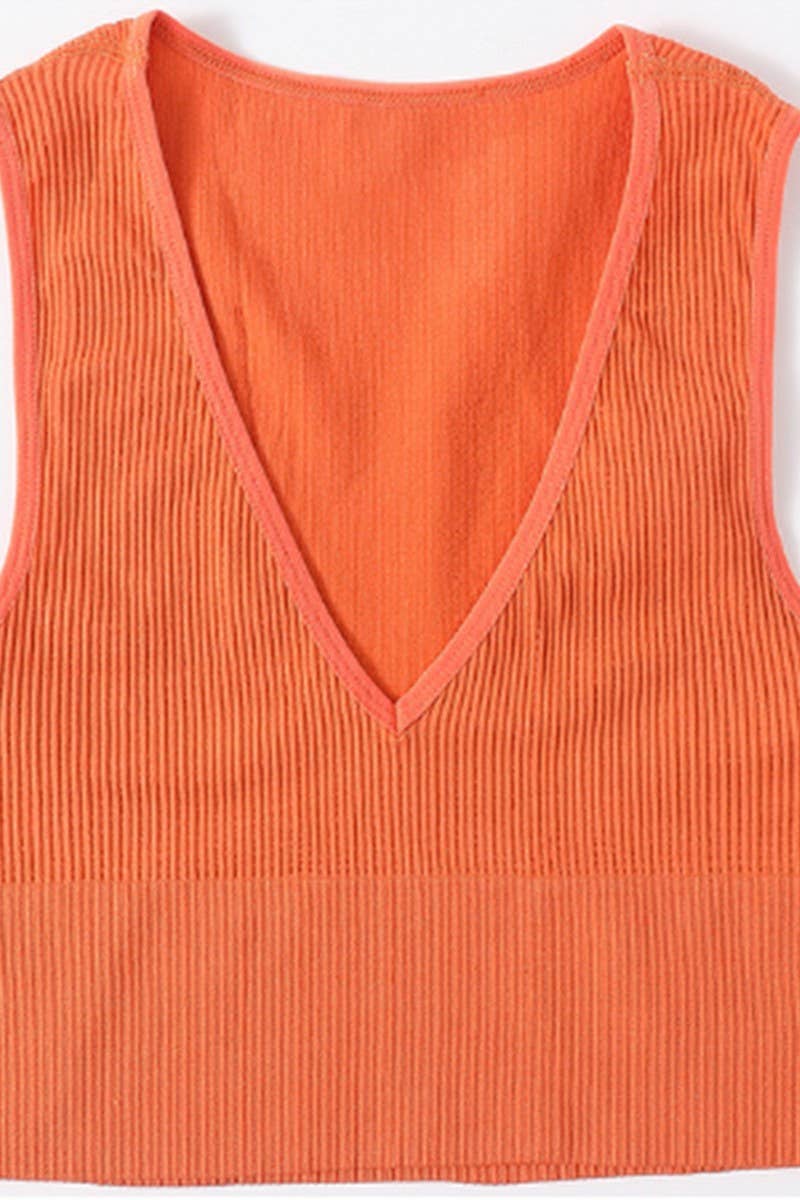 CWTTK1123_DEEP V NECK CROPPED CAMI TANK TOP