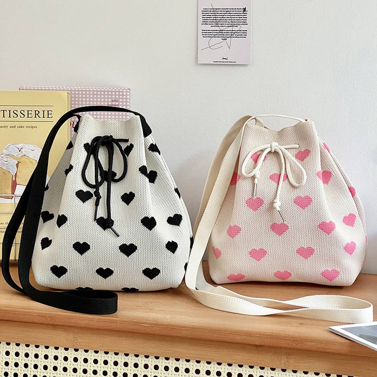 2024 NEW FASHION LOVE CROSSBODY BUCKET BAG_CWAB3086