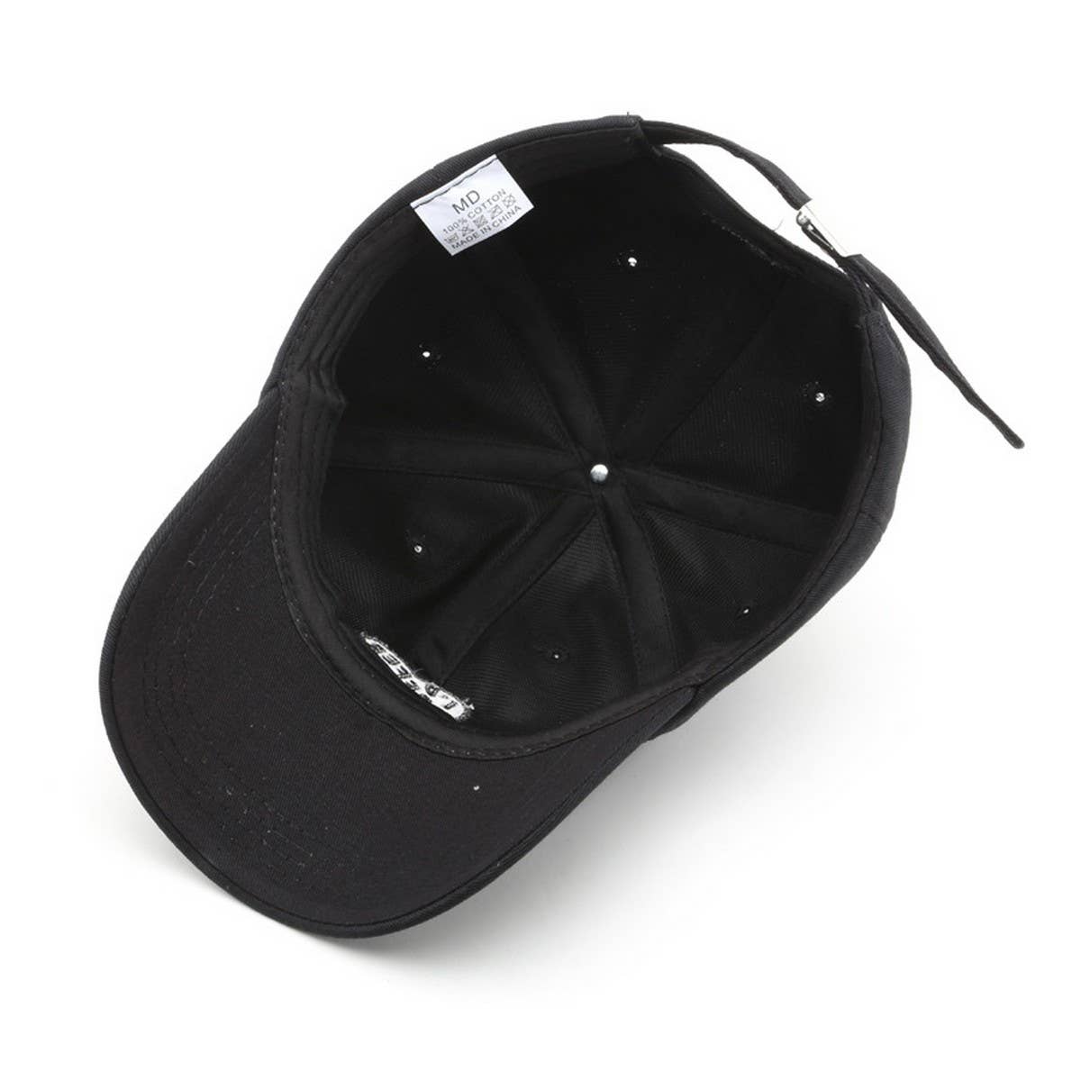 Vintage Heart Embroidered Cotton Baseball Cap CWAH2855