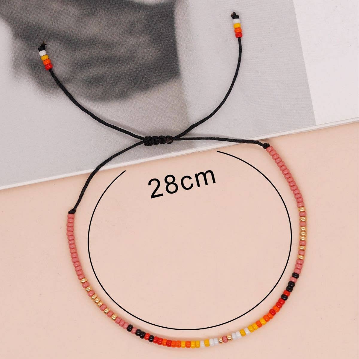 BOHEMIAN STYLE COLOR SMALL BRACELET BEADED BRACELET_CWMM3795