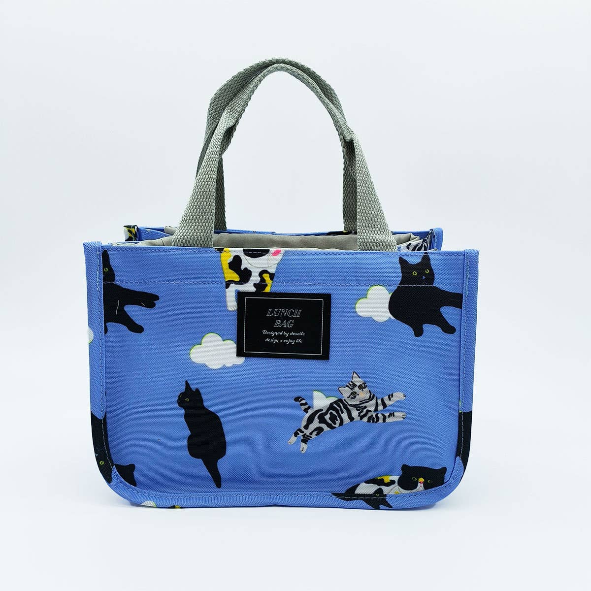 CASUAL PICNIC INSULATED DOUBLE LAYER BENTO BAG_CWAB1824