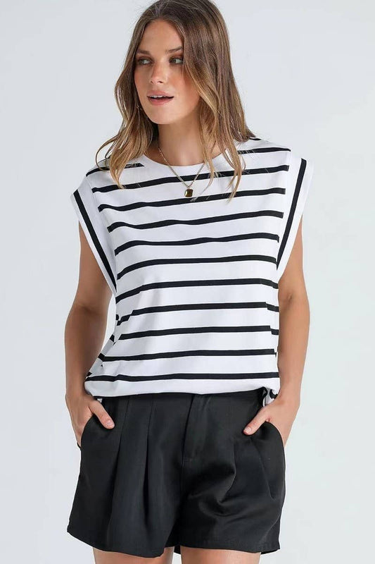 CWTTSL0241_Round Neck Sleeveless Knit Top