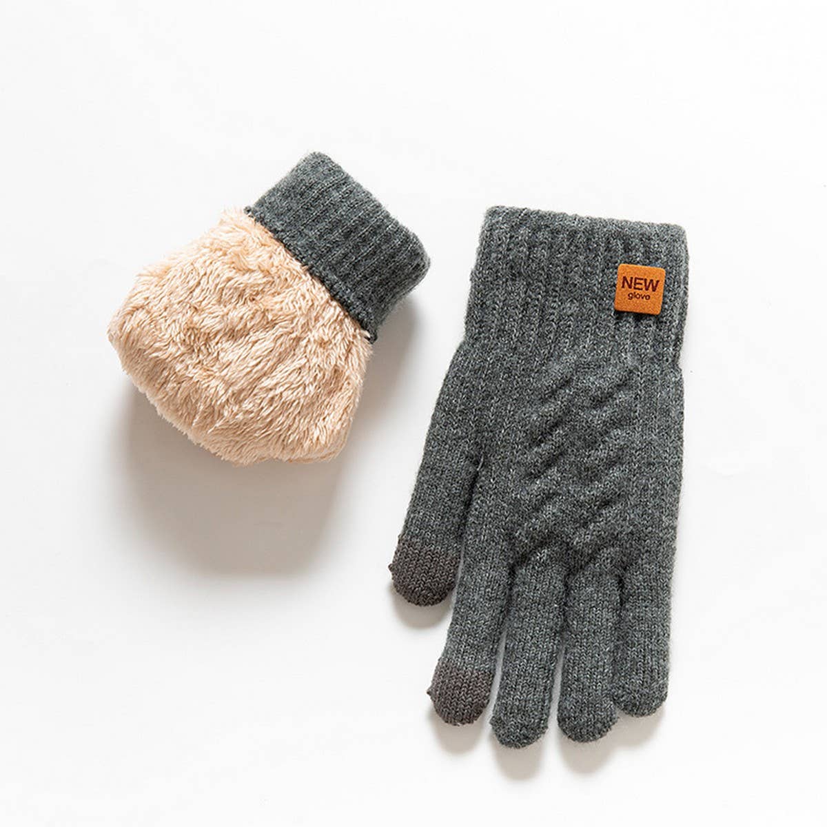 CWAG00555_WINTER KNIT THERMAL SKI CYCLING GLOVES