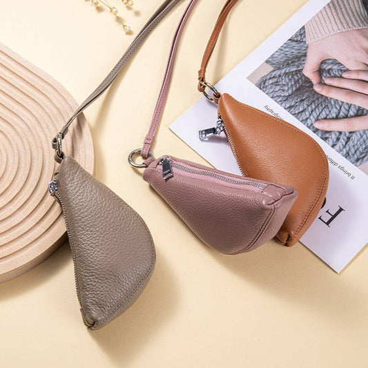 Portable Leather Wrist/Neck Wallet ? Stylish_CUAB00382