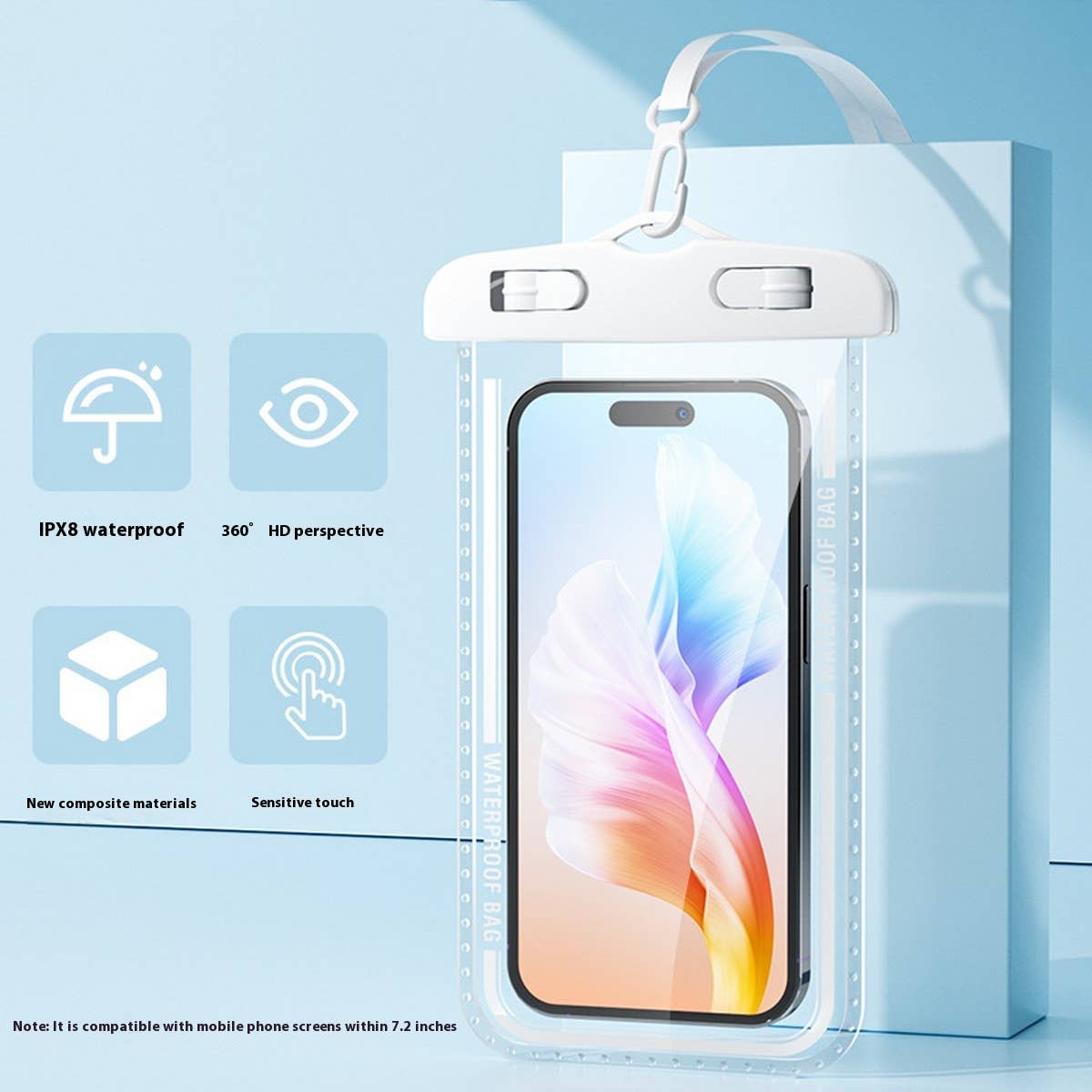 Waterproof Phone Case for Swimming -Touchscreen