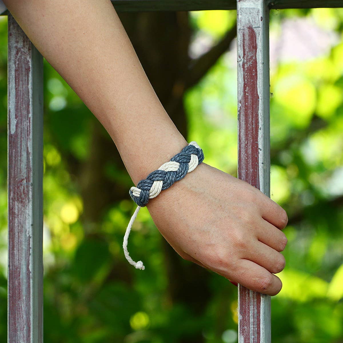 NEW SIMPLE COLORFUL HEMP ROPE COUPLE BRACELET