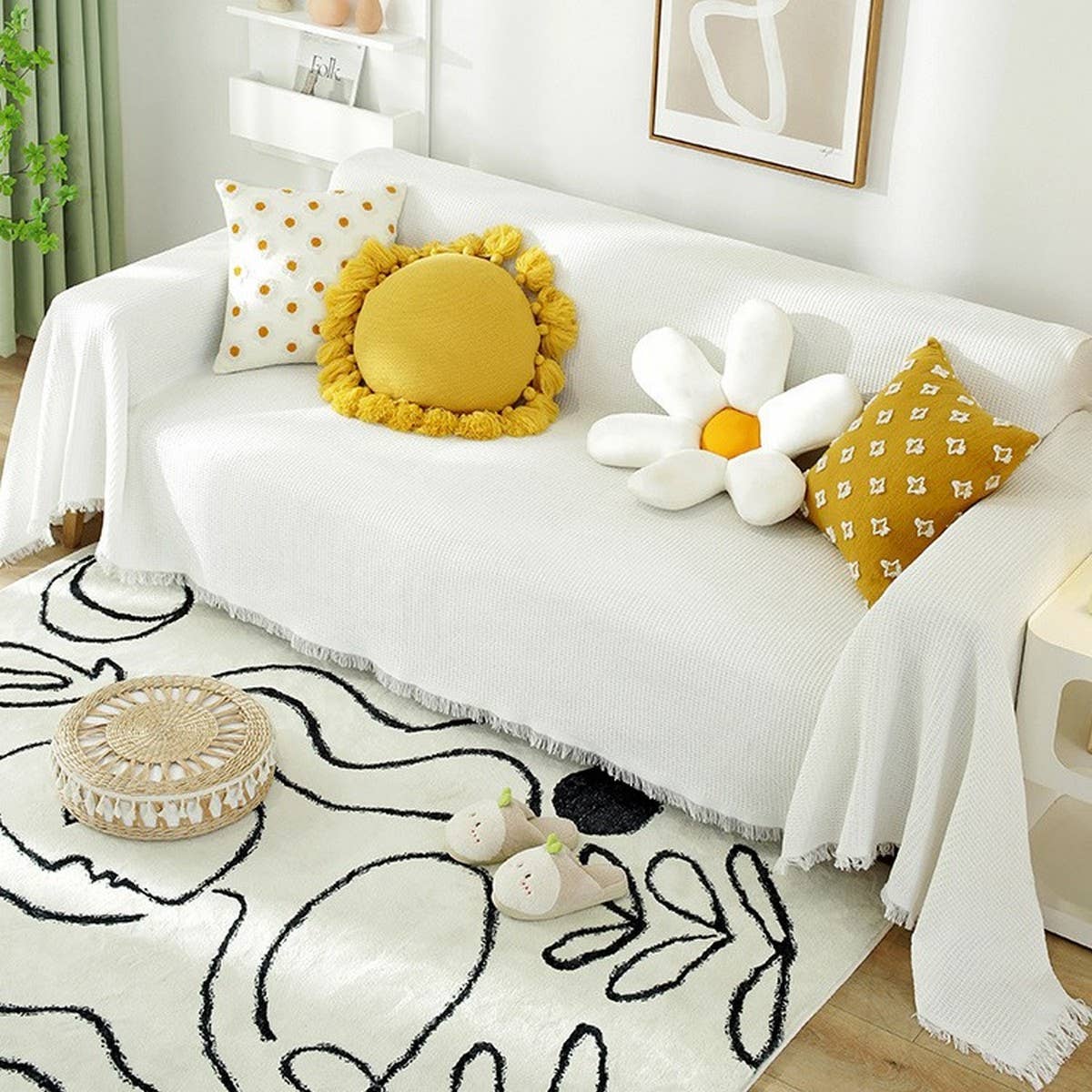 All Cover Couch Blanket for 1?? Seat Sofa_CWMM9639