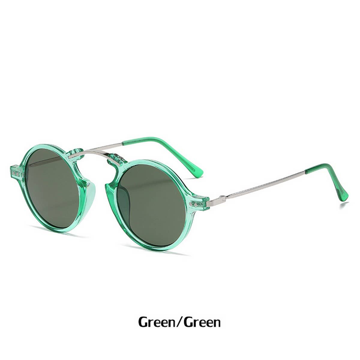STEAMPUNK SMALL ROUND FRAME SUNGLASSES_CWASG0625