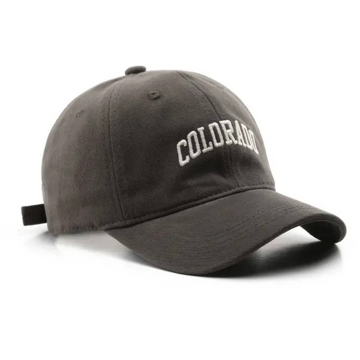 Vintage Letter Embroidered Baseball Cap Outdoor_CWAH0500