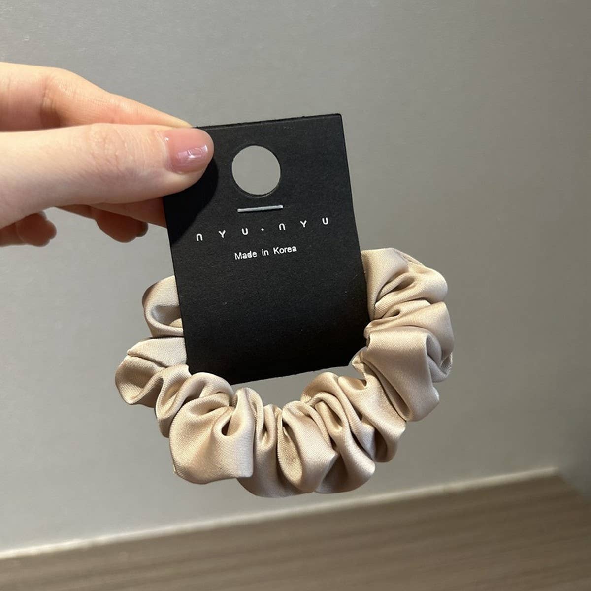 SIMPLE SOLID COLOR FRENCH SCRUNCHIE_CWAHA1719