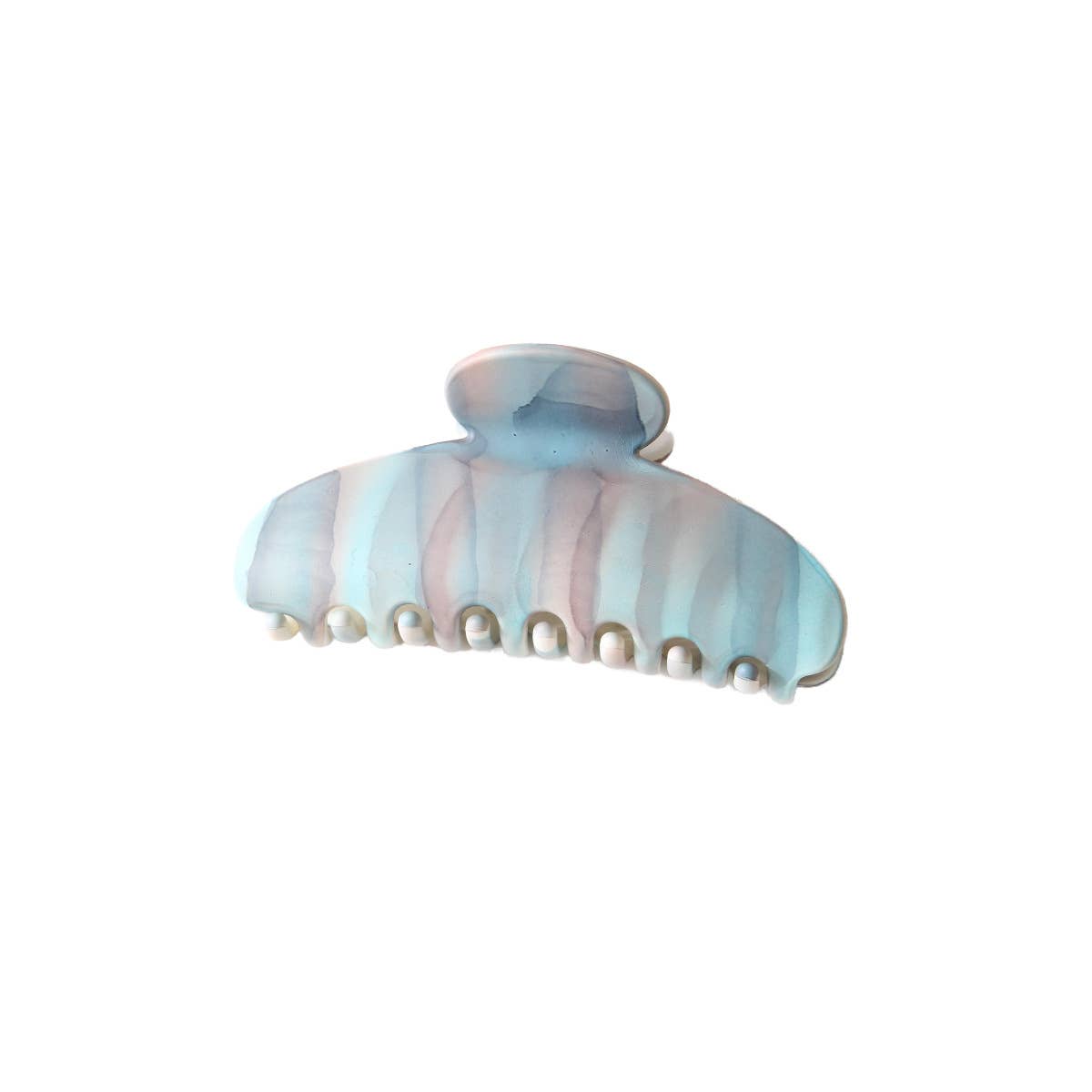 Iridesy matte large PC clip-on hair clip