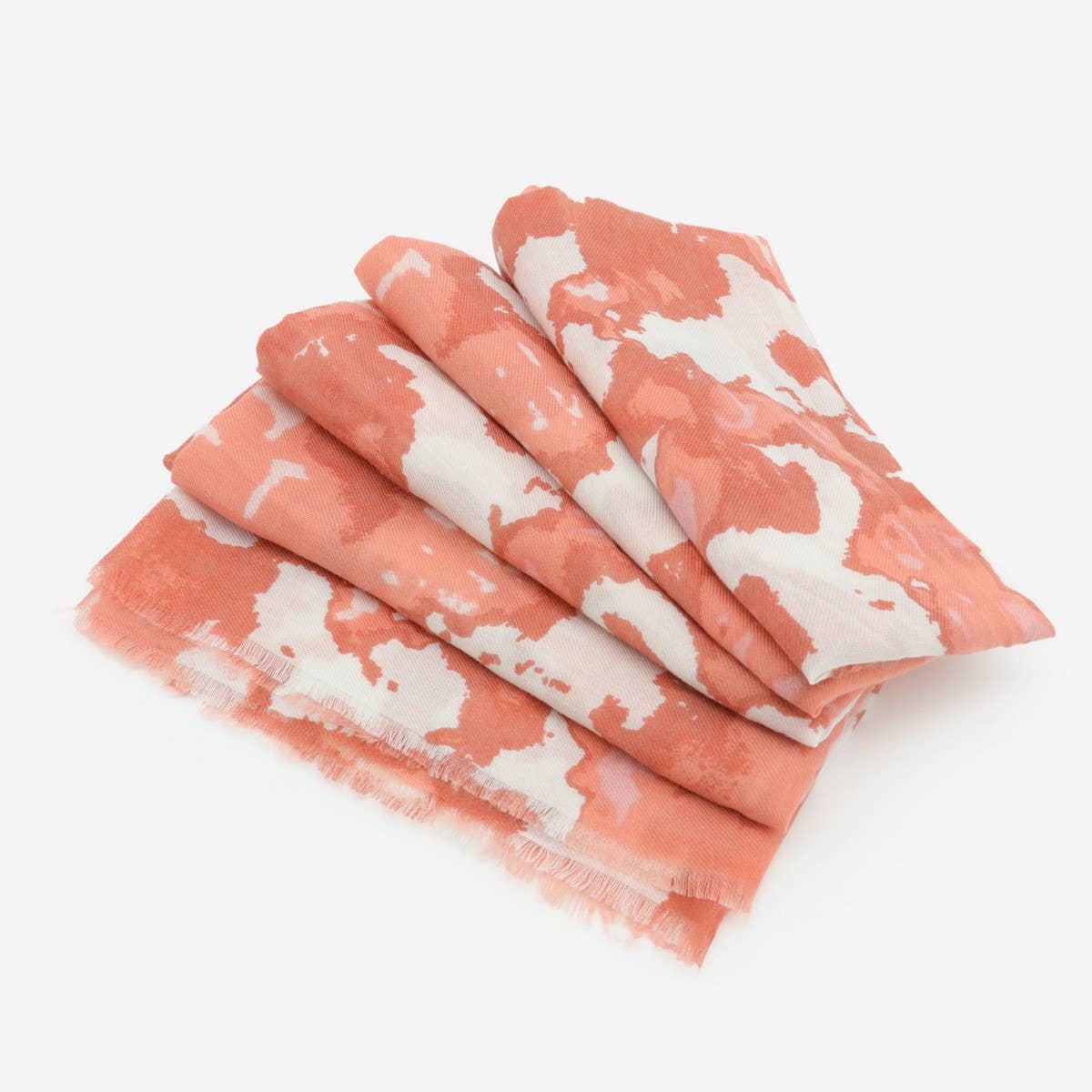 THIN PRINTED TIE-DYE SUNSCREEN SCARF