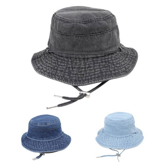 CWAH3278_OUTDOOR LEISURE RETRO FASHION BUCKET HAT FOR MEN