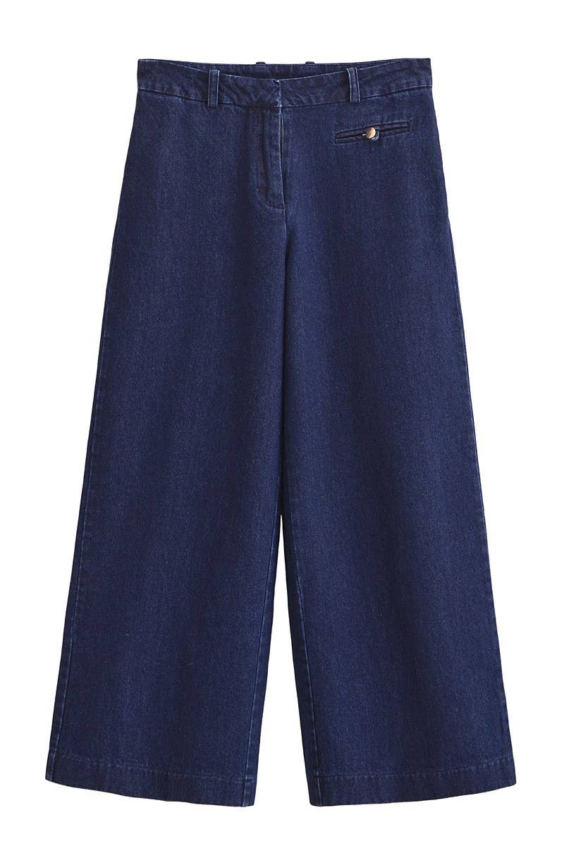 CWSBSSL0151_DENIM SUIT VEST + PANTS PERSONALITY STREET SUIT