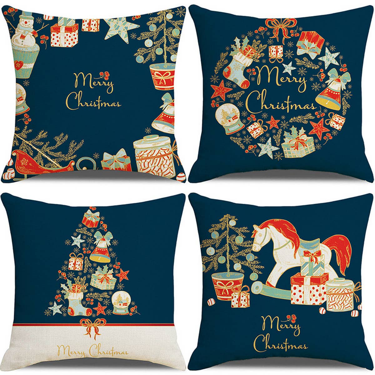 FASHIONABLE PRINTED COLORFUL PILLOWCASE