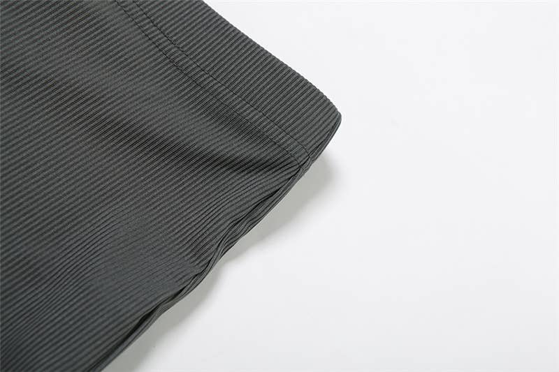 Bell Sleeve Crop Top & High Waist Flare Pants Set