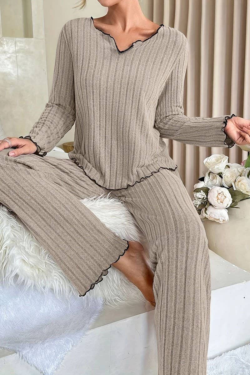 CWSTB1332_LONG-SLEEVED T-SHIRT AND TROUSERS TWO-PIECE SUIT