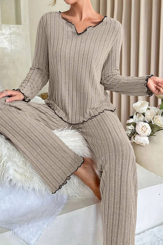 CWSTB1332_LONG-SLEEVED T-SHIRT AND TROUSERS TWO-PIECE SUIT