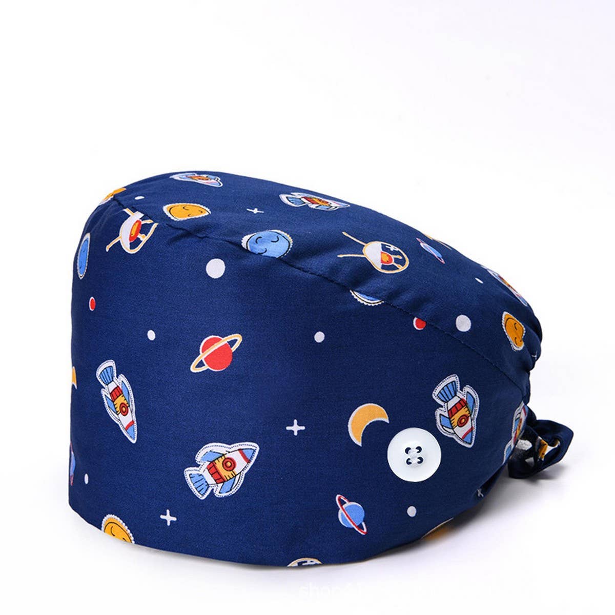 SURGICAL CAP PURE COTTON EMBROIDERED DOCTOR CAP_CWAH3323