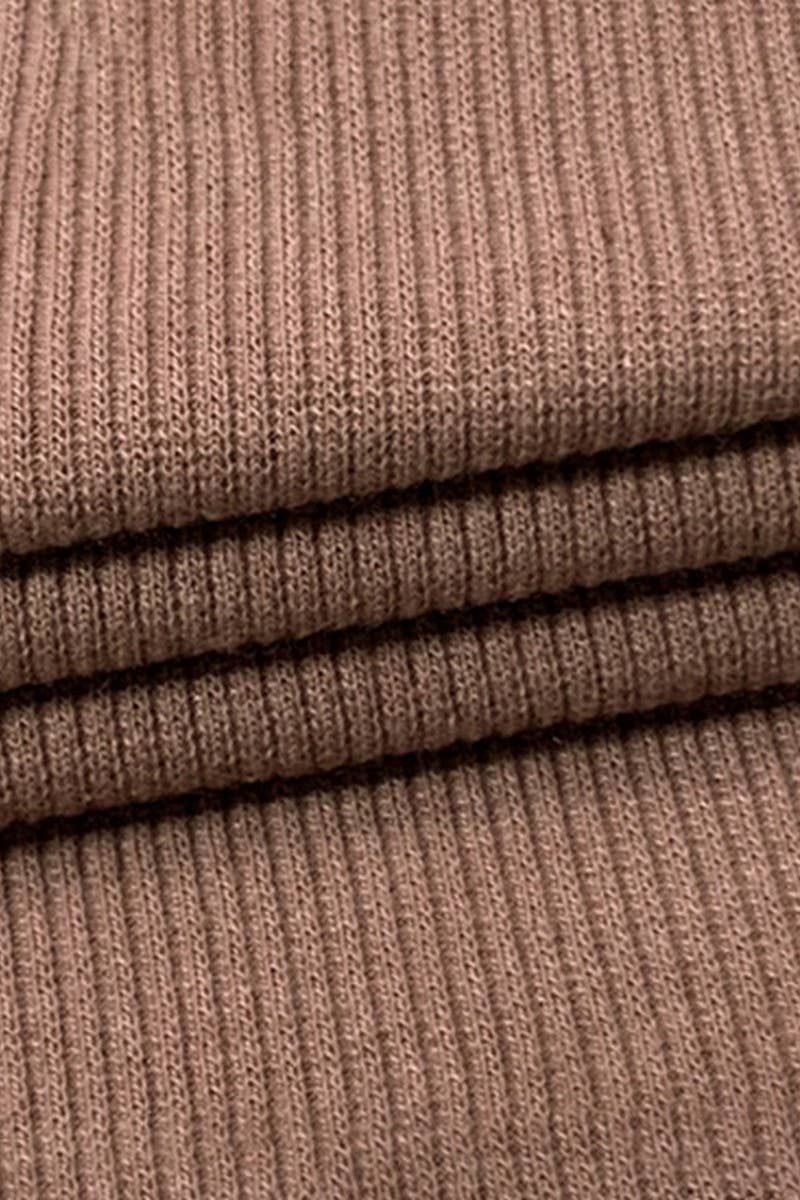 CWTTK0815_RIBBED HOLLOW ONE-SHOULDER SLEEVELESS VEST