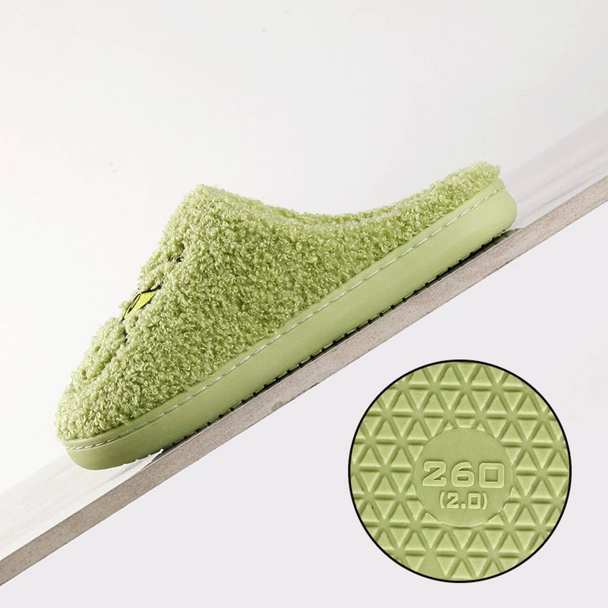 NEW CHRISTMAS GRINCH WARM COTTON SLIPPERS