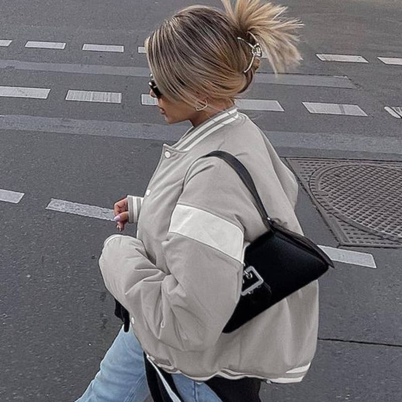 COMFORTABLE CASUAL FASHION CREW NECK JACKET