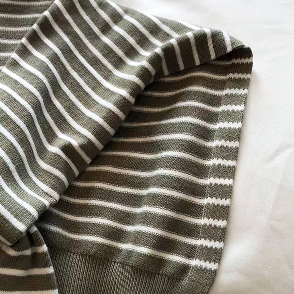 Accessorize with a striped cape