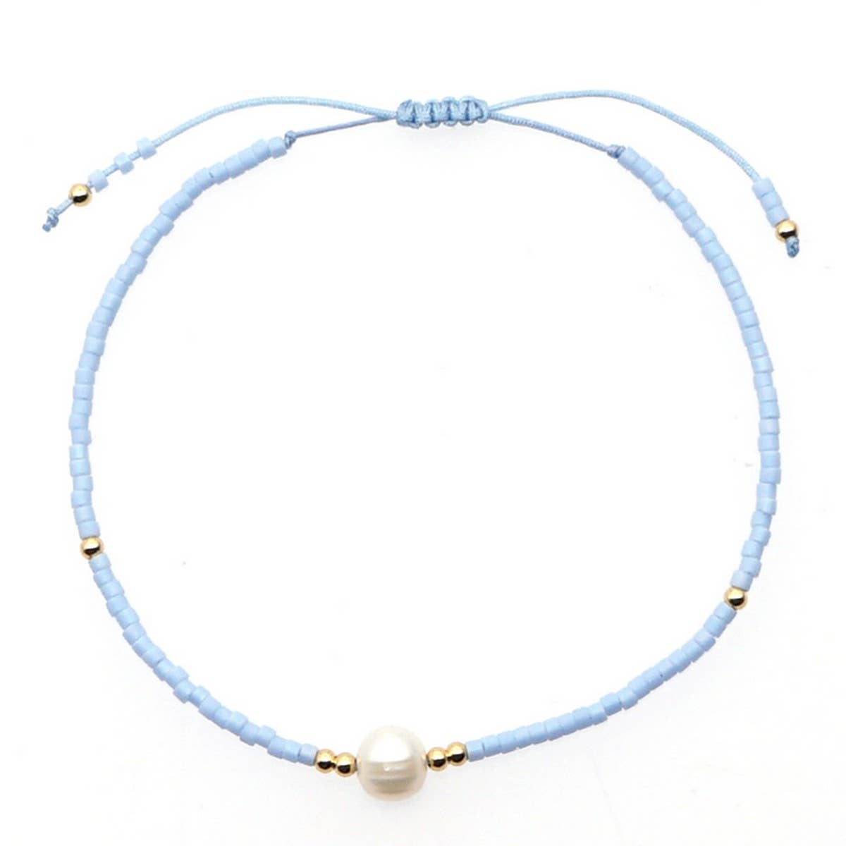 HAND-WOVEN FASHIONABLE RICE BEADS BRACELET_CWAB4621