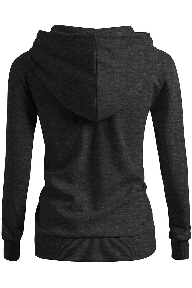 KWOHOL044_Basic Lightweight Pullover Hoodie