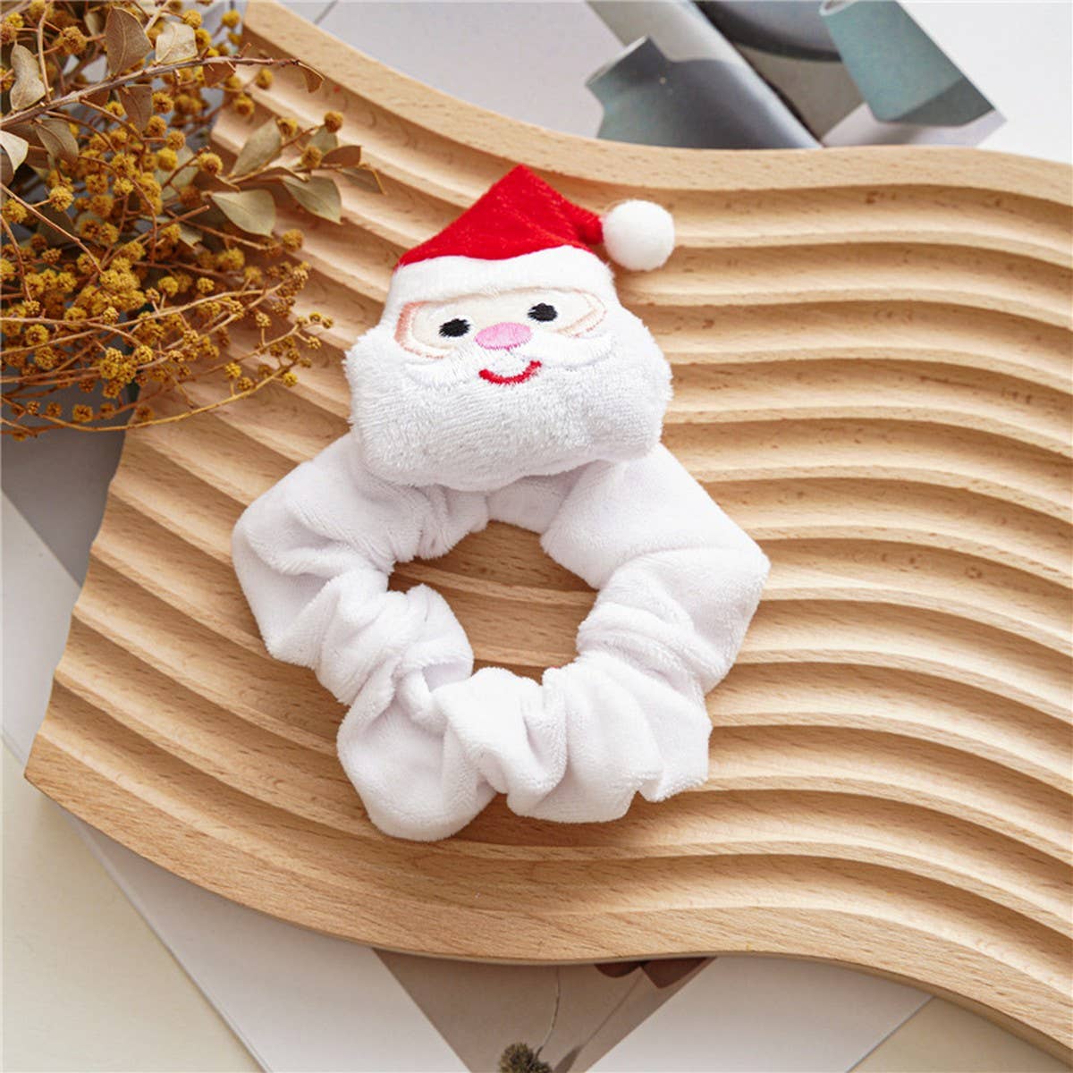 CHRISTMAS CUTE CARTOON HAIR SCRUNCHIES