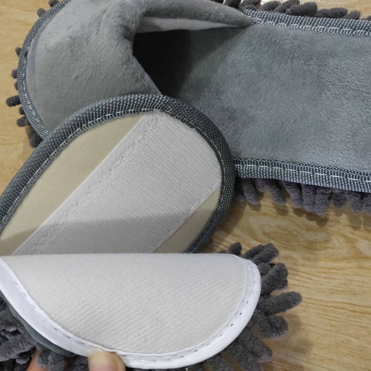 HOUSE CLEANING SLIPPERS FLOOR DUSTING MOP SOCKS
